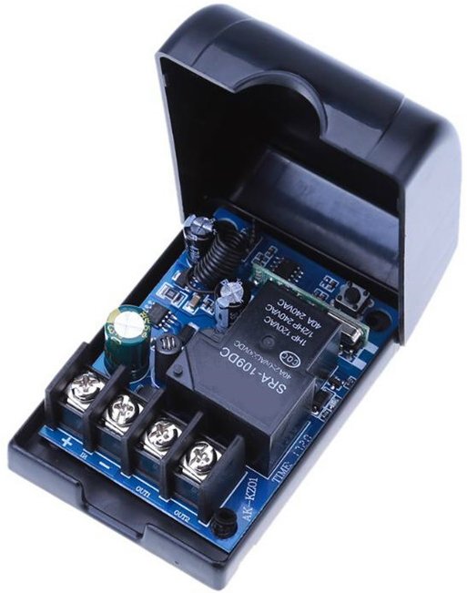 Remote Control Receiver 1 Channel 12-36v 30A 433mhz 2 Pack EV1527