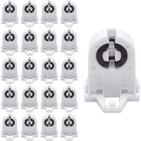 20 x Lamp Holders Tombstones T8 & T5 Fluorescent & LED