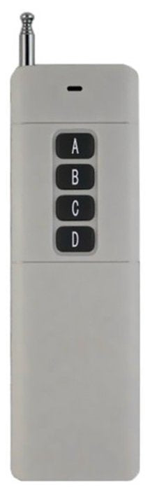 Remote Control Transmitter / Receiver 4 Channel 240v 30A 433mhz Plus 2 x Long Range Remote RC150
