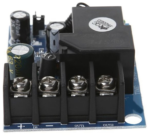 Remote Control Receiver 1 Channel 12-36v 30A 433mhz 2 Pack EV1527
