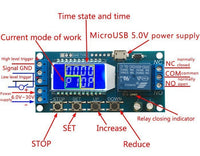 Delay Timers x 3 pcs Digital Programmable With LCD 6v-30v DC 10A PCB Brisbane