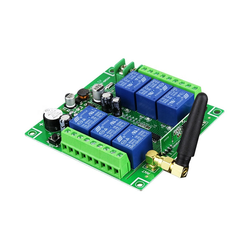 Remote Control Transmitter / Receiver with 2 x 6 Ch Remotes 12-36v 30A 433mhz