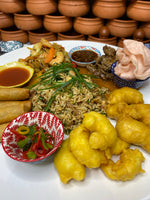 Large Plates Melamine 45cm Great for Christmas, Parties, BBQ (2 Pack)