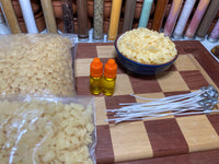 Bees Wax Pellets Yellowe Organic Refined 3KG Free Wicks