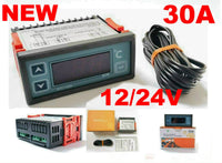 Thermostat Controller with Probe 12/24v Fridge Temperature  30A Relay + Probe