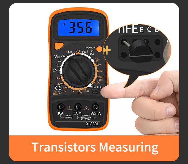Multimeters LCD Blue Display New Model Yes Two Units
