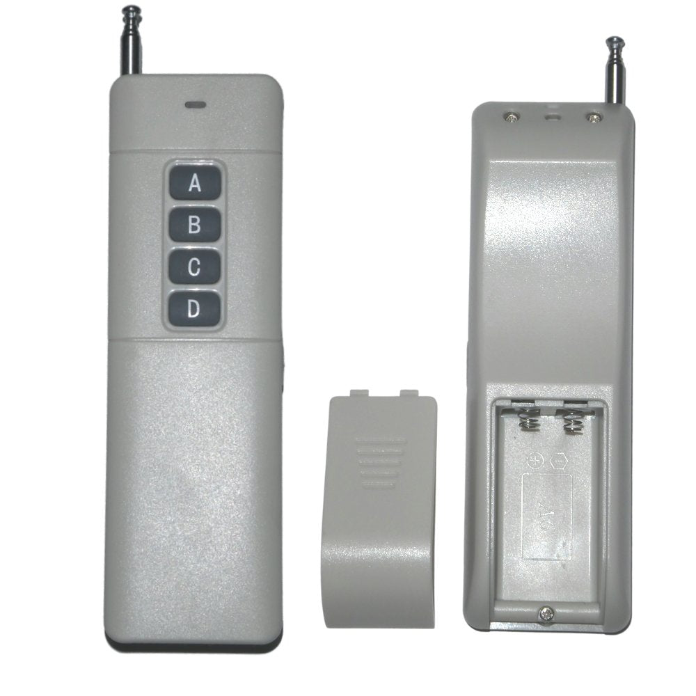 Remote Control 4 Channel Long Range 315mhz 9v Battery 500m Max