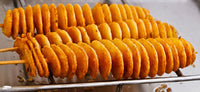 
              Skewers 400mm x 5mm Wood Bamboo Sticks Box of 800 Spiral Tornado Potato Australia
            