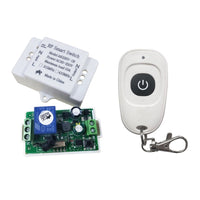 
              RF smart switch kit with receiver, transmitter, and control panel
            