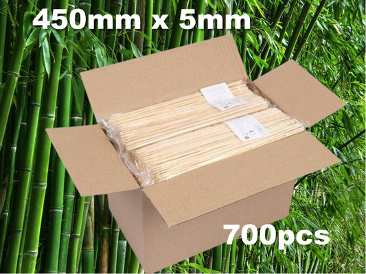 Skewers 450mm x 5mm Wood Bamboo Sticks Box of 700 Spiral Tornado Potato Australia