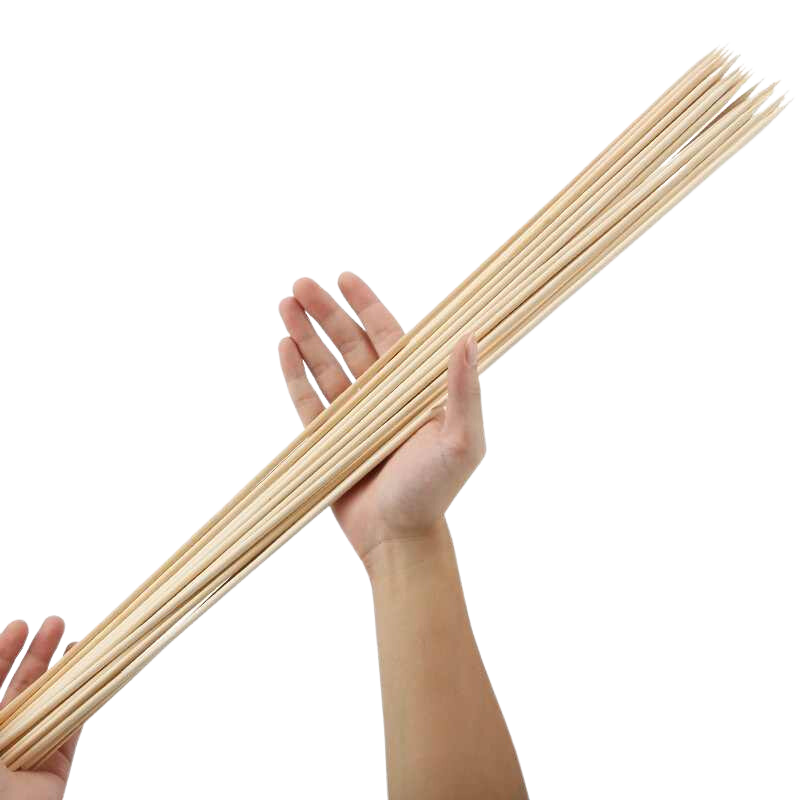 Skewers 900mm Bamboo 7mm Thick Marshmallow Gardening Tomato Plants x 500pcs