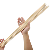 
              Skewers 500mm x 5mm Bamboo Garden Seedling Sticks Stakes Green Waxed x 200 Australia
            