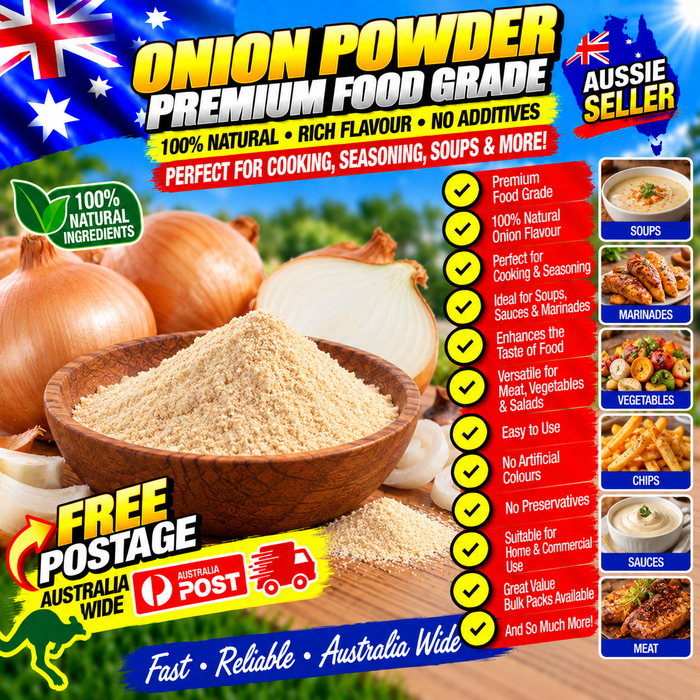 Onion Powder 1kg Bag - food