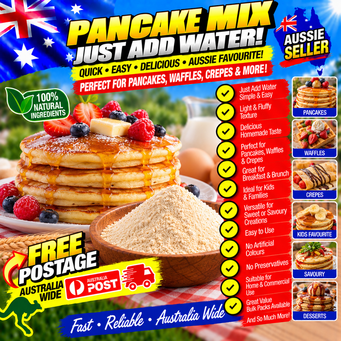 Pancake Mixture 3kg Bag Light N Fluffy Commercial brand - food
