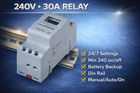 
              Din Timer 240V 30A relay
            