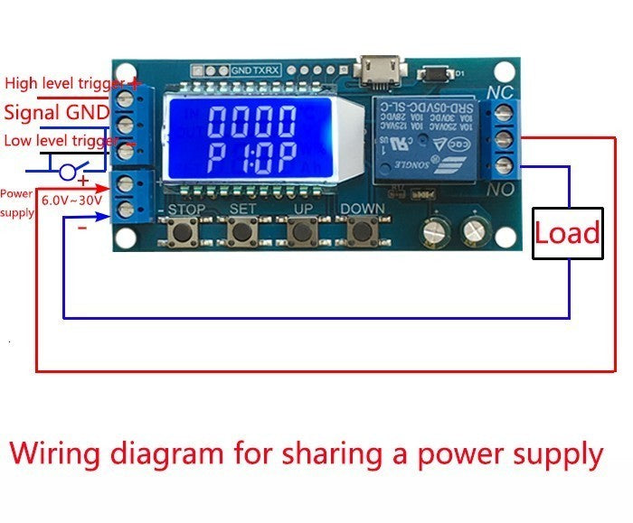 Delay Timers x 3pcs Digital Programmable With LCD 6v-30v DC 10A PCB  Brisbane