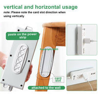 Power Board Holder Pack of 4,  Clutter gone also for Routers, Modems, Picture Frames Etc