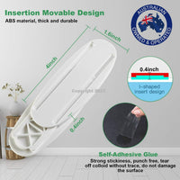 
              Power Board Holder Pack of 4,  Clutter gone also for Routers, Modems, Picture Frames Etc
            
