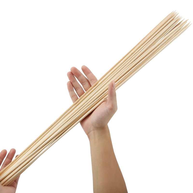 Skewers 900mm Bamboo Skewers 7mm Thick Marshmallow Gardening Tomato Plants x 1000pcs