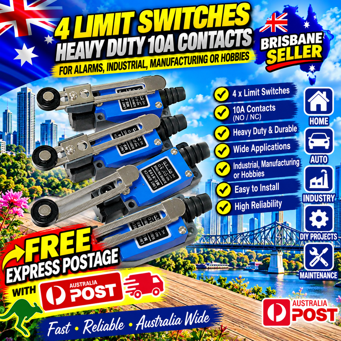 4 x Limit Switches