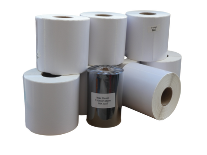 3500 Labels Thermal Transfer 150 x 100mm 35mm Core 350 Per Roll Fastway Australia Post Etc