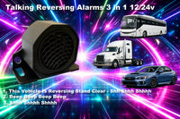 
              Reversing alarm with Human Voice, Beeping and White Snow 12v-36v
            