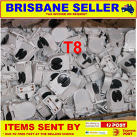 
              20 x Lamp Holders Tombstones T8 Fluorescent & LED
            