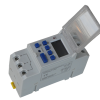 Timers Digital Programmable With LCD 24v AC/DC 16 Settings Daily 7 Days 30A Brisbane