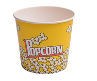 
              20 x Popcorn Cups Buckets Cardboard  Extra Large 18 x 17.5 x 14cm
            