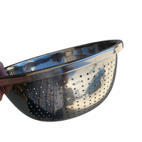Colander Bowls 30cm Polished Stainless Steel 5 Pack