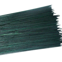 Skewers 500mm x 5mm Bamboo Garden Seedling Sticks Stakes Green Waxed x 200 Australia