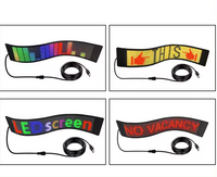 
              LED Programmable Signs 16x96 - 69cm Long USB 5v With Remote and Cables
            