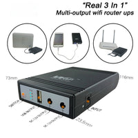 
              UPS NBN 33.3wh 12v/9v/5v Phones Modems Routers Eftpos CCTV With Lithium Rechargeable Battery
            