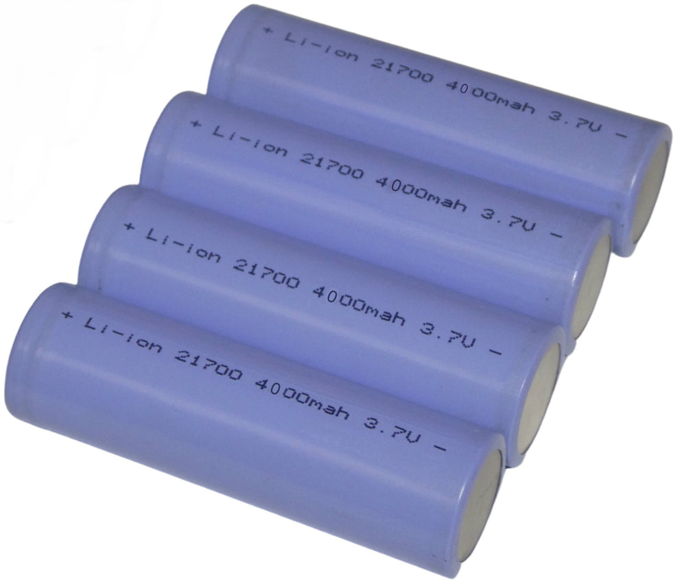 Lithium Batteries 21700 3900mah Li-ion Industrial Flat Top 8 Pack