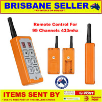 
              Remote Control 50m Range 315mhz 99 Channel
            