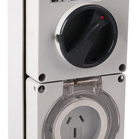 15A Single Phase 3 Pin Switched Socket Outlet IP66 INDUSTRIAL