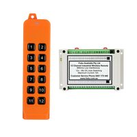 
              Remote Control 12 Channel Transmitter / Receiver 868mhz with Remote 12v - 36v 10A Industrial
            
