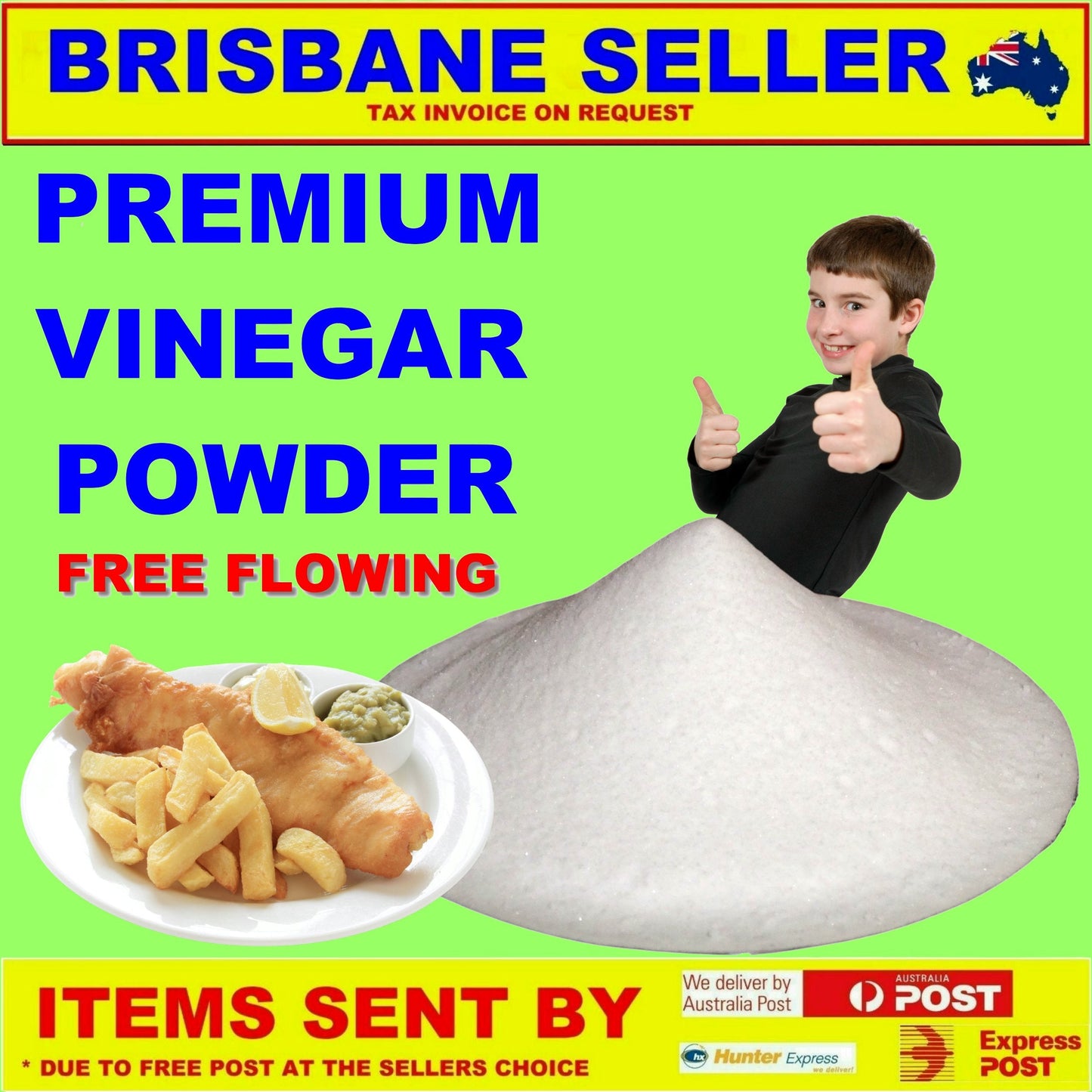 Vinegar Flavour Powder 1kg No MSG