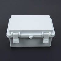 Plastic ABS Electrical Enclosure Junction Box Hinged 220 x 170 x 110mm